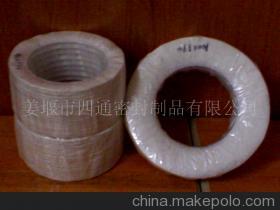 【供应四氟夹包垫片 四氟包覆垫片 石棉垫片】价格,厂家,图片,密封垫片,姜堰市四通密封制品-